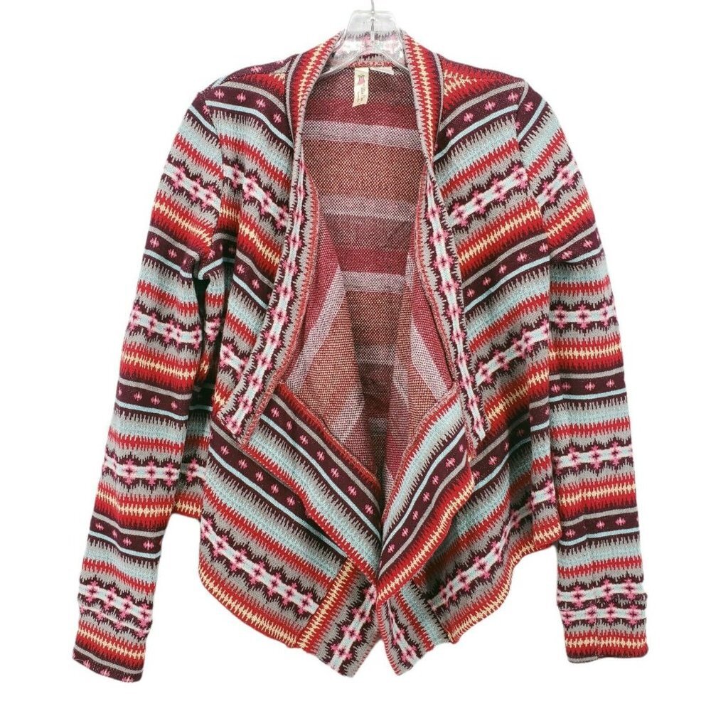 Anthropologie Alice Moon Collection Southwestern Open Cardigan Size SMALL